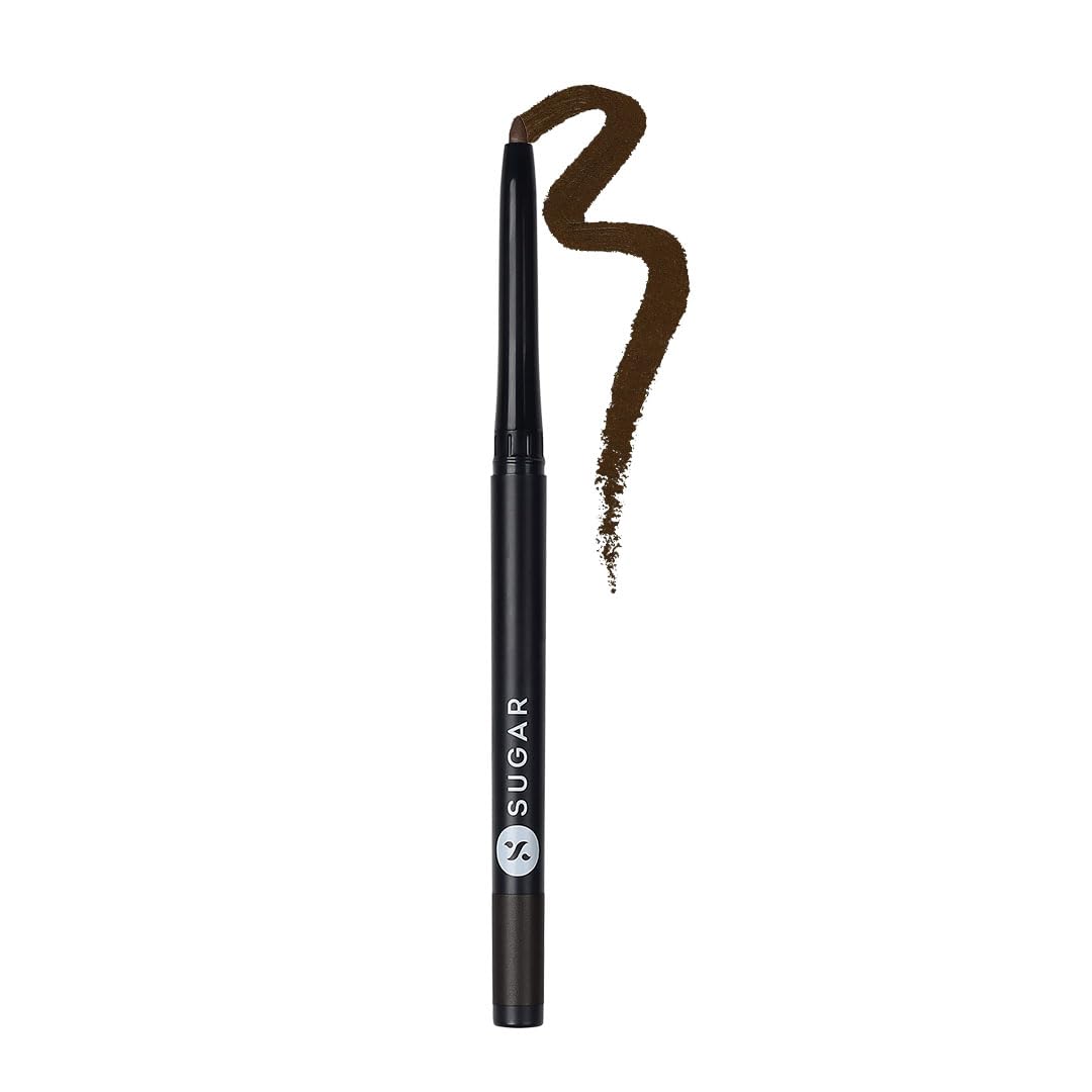 Sugar Cosmetics Kohl Of Honour Intense Matte Kajal | Waterproof & Smudgeproof | Lasts Upto 10Hrs | 0.25Gm - 02 Brown Bag