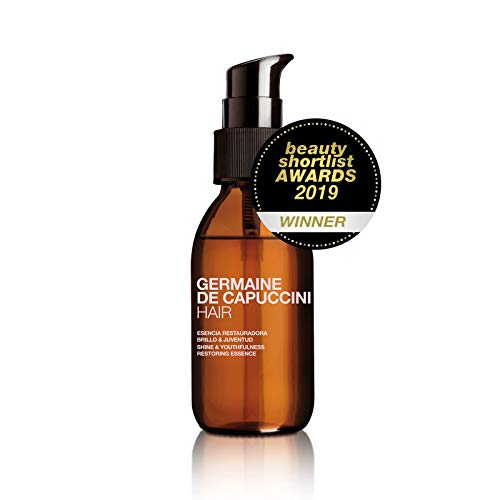 Germaine de Capuccini | Hair Shine & Youthfulness Restoring Essence  Natural Hair oil for dry or wet hair  Strengthen, smooth,