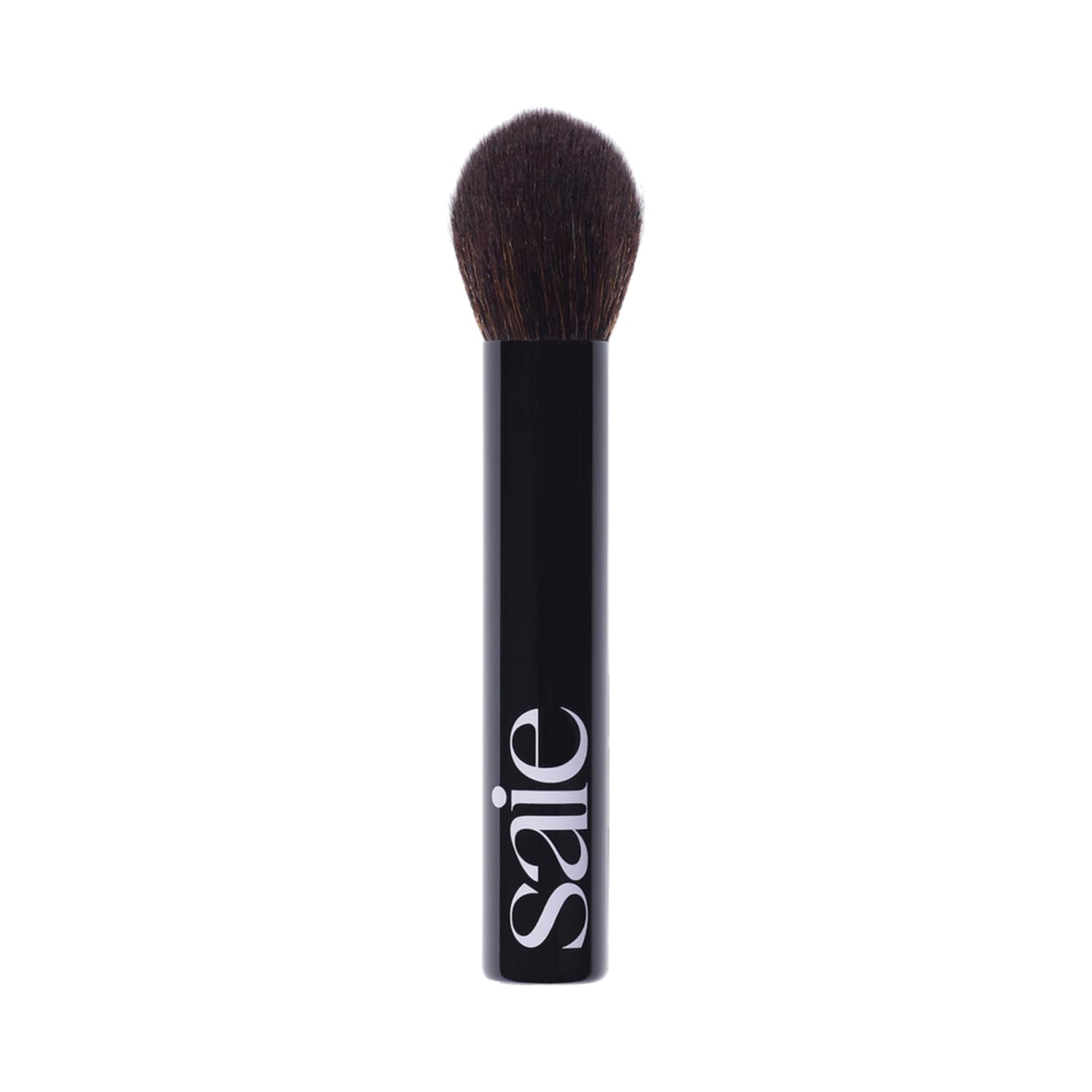Saie The Fluffy Brush - Soft, Multi-Use Pressed + Loose Powder Brush - Fluffy Makeup Brush With Tapered Tip For Precise Applicat