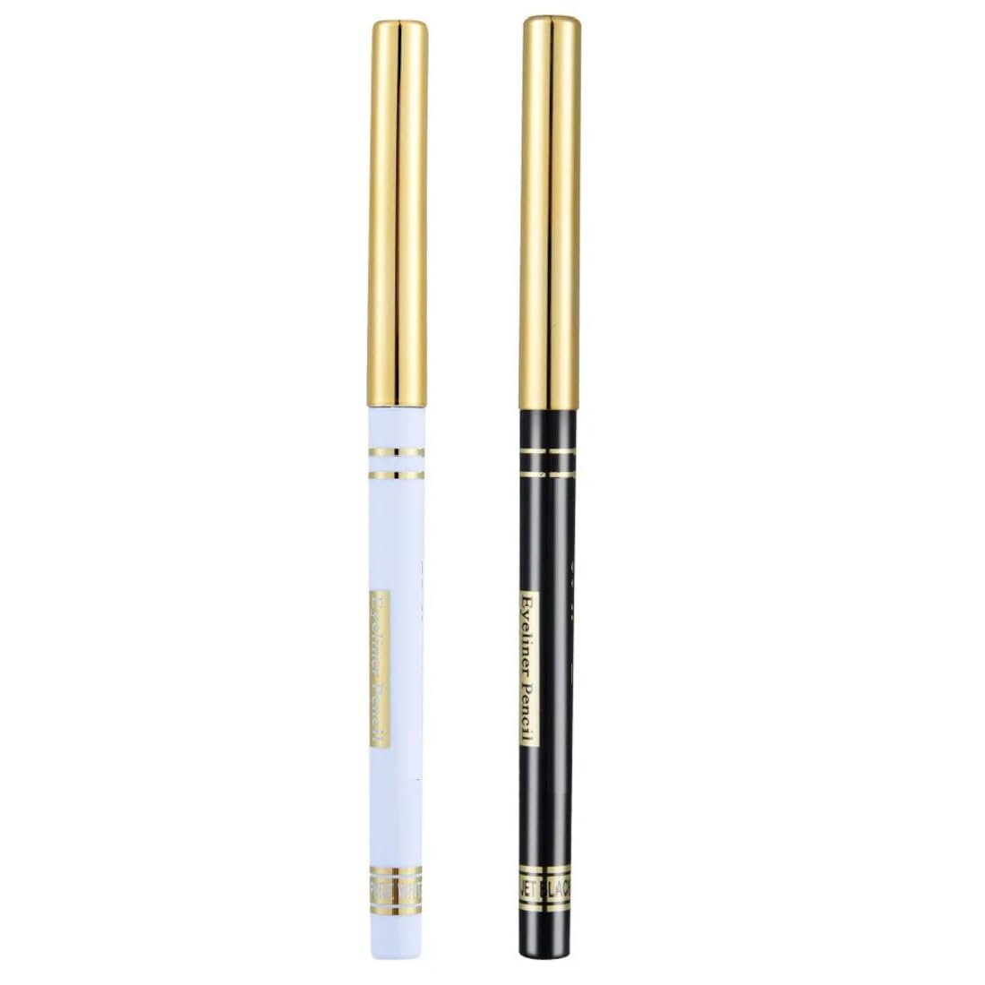 Vars ; London Auto Rotating Black And White Kohl Kajal Eyeliner Combo Pack Of 2