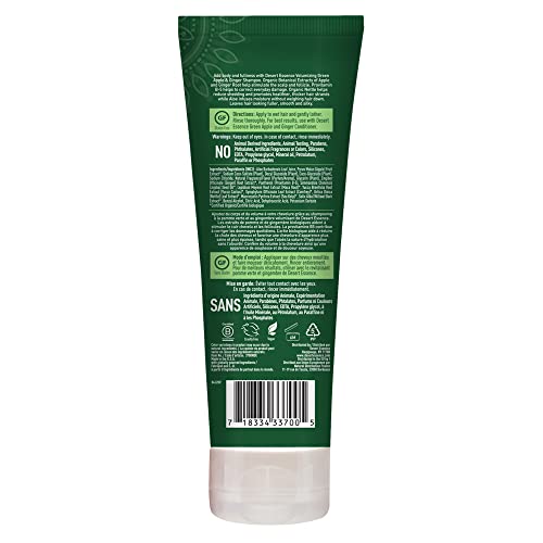 Desert Essence, Thickening Shampoo, Green Apple And Ginger, 8 Oz
