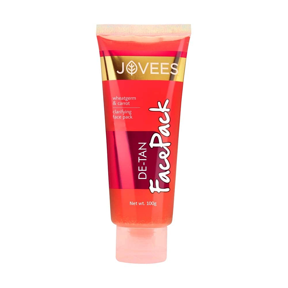 Jovees DeTan Wheatgerm & Carrot Face Pack 100 gm
