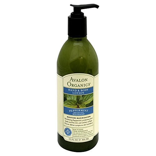 Avalon Organics Lotion H&B Peppermint