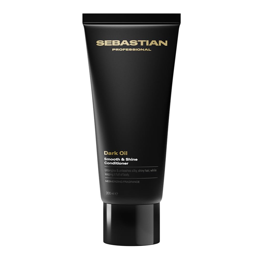 Sebastian Professional Dark Oil Smooth And Shine Conditioner For Smoothening Hair | Detangling Hair Treatment | Leaves Hair Ligh