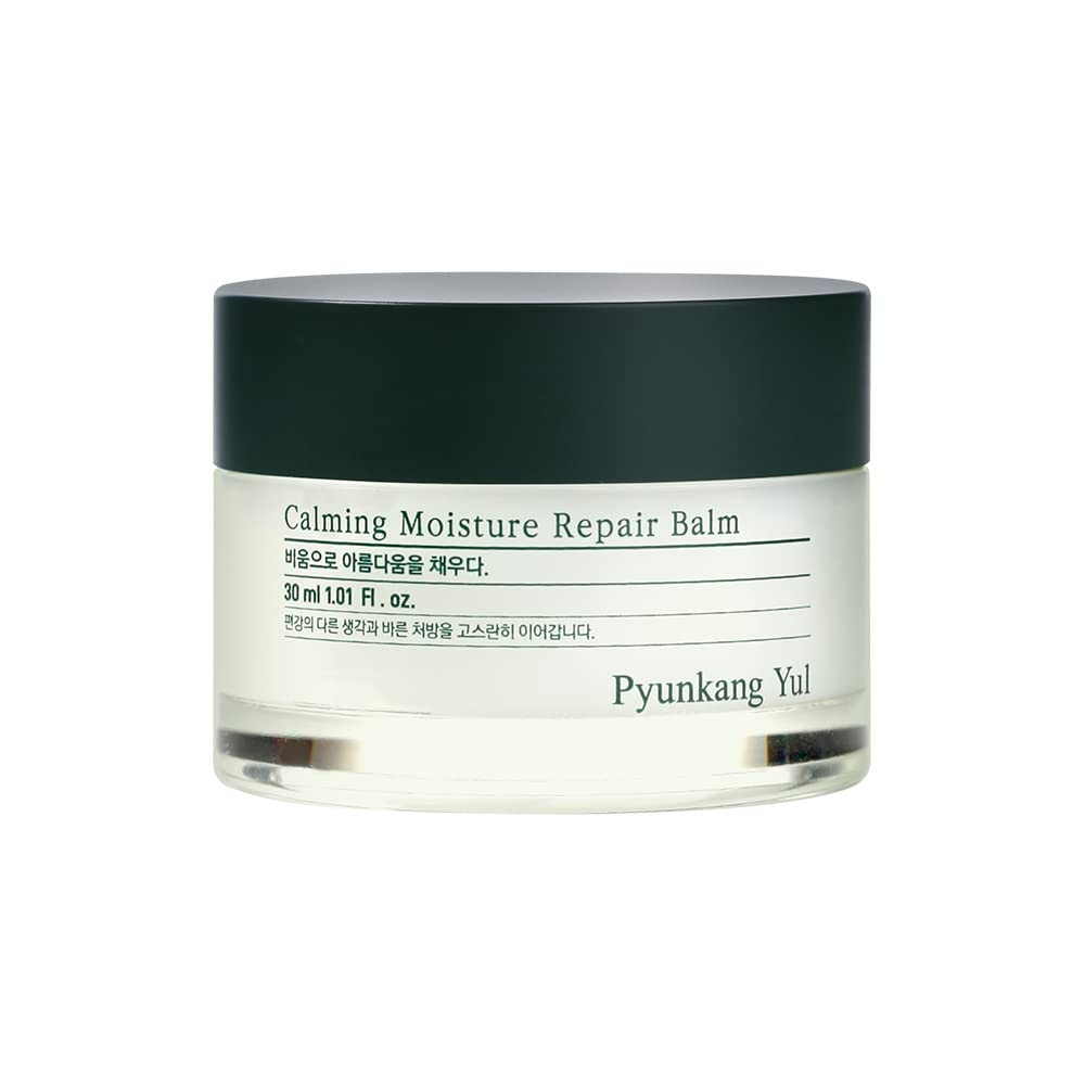 Pyunkang Yul Calming Intensive Repair Balm - K-Beauty Moisturizer With Hyaluronic Acid, Tea Tree, Shea Butter - 1.01 Fl Oz