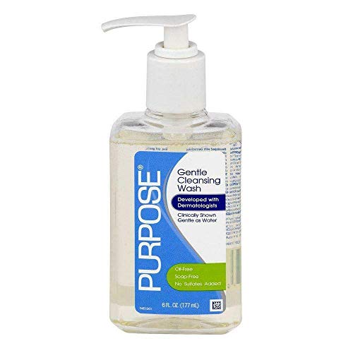 Purpose Gentle Cleansing Wash, 6-Ounce Pump Bottle (Pack Of 2)