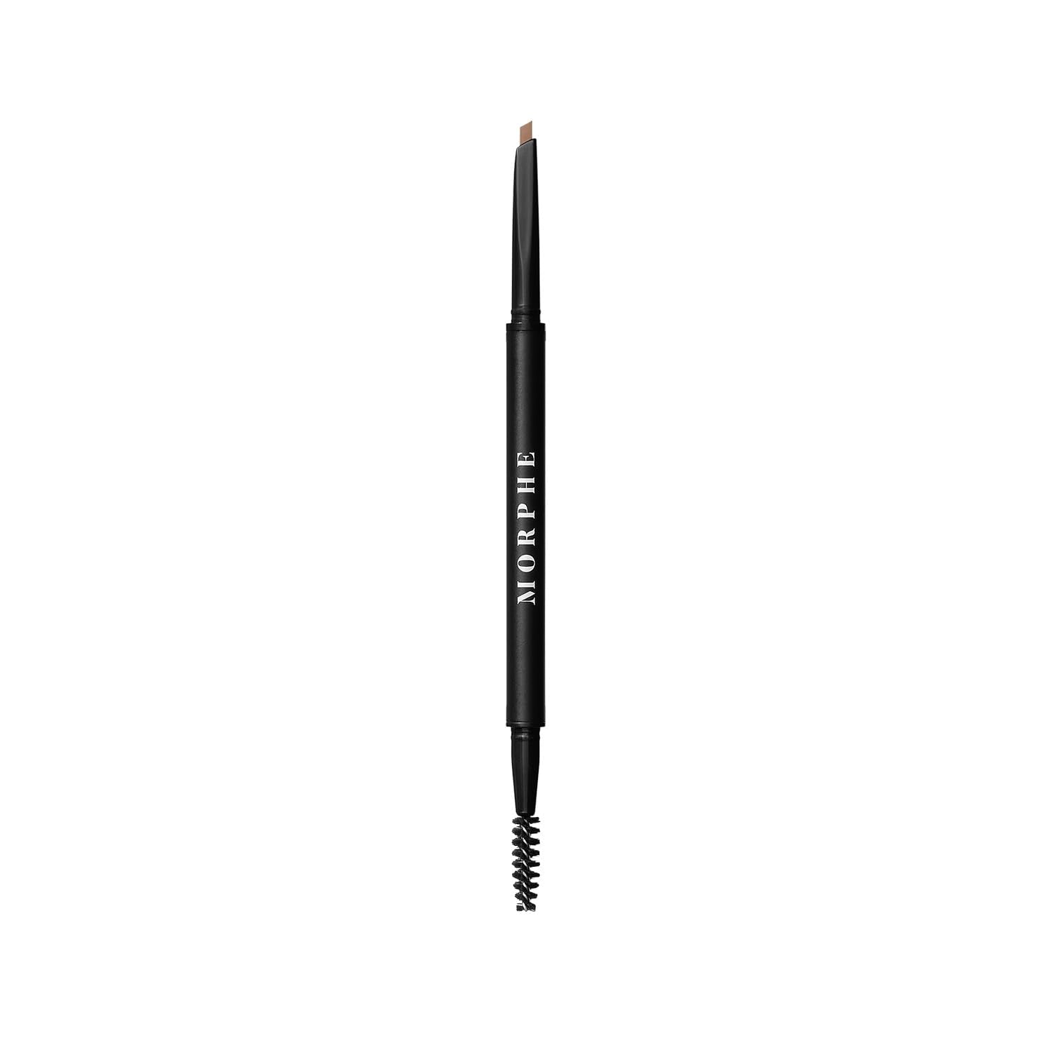 Morphe Definer Dual-Ended Brow Pencil & Spoolie - Eyebrow Pencil with Precision Slanted Tip for Shaping, Defining & Filling - Sm