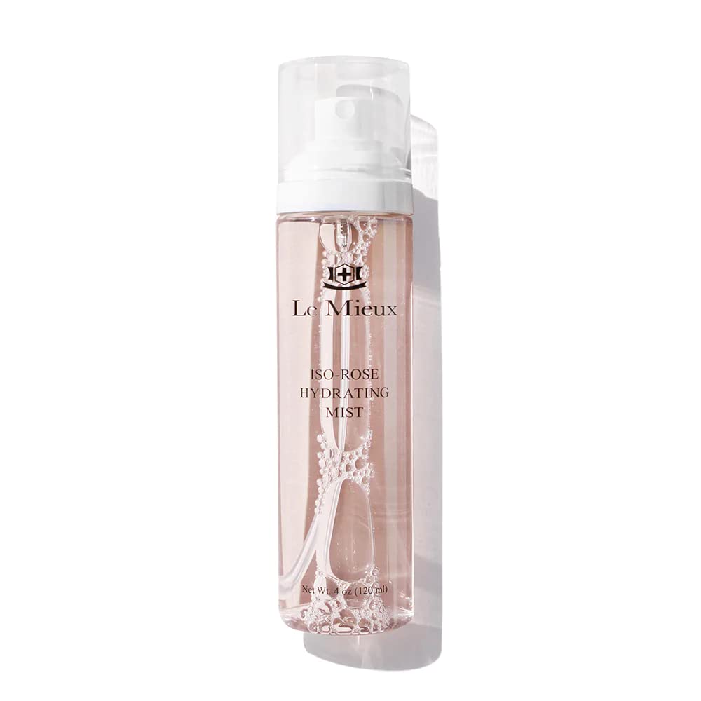 Le Mieux Skincare Iso Rose Hydrating Mist - Hydrating Face Mist with Minerals & Bulgarian Rose Water - Soothing Facial Spray for
