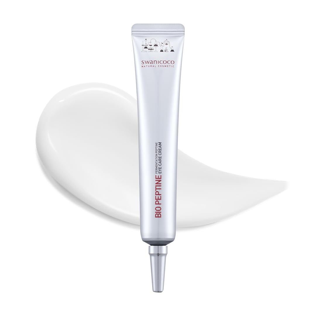 Swanicoco Fermentation Peptine Eye Care Cream (Tube 20Ml), Improve Dark Circles, Anti-Aging, Contains 8Types Of Peptide, Wrinkle
