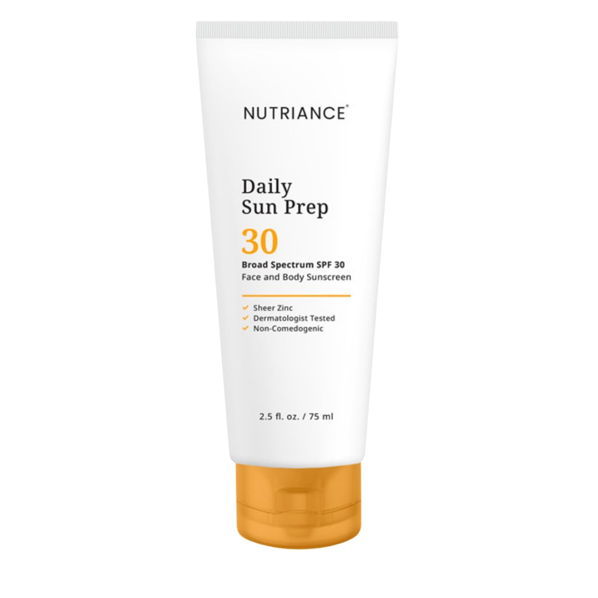 Nutriance by NeoLife Daily Sun Prep SPF 30 Sunscreen, 2Pack  Broad Spectrum Face & Body Lotion, Lightweight NonGreasy Formula