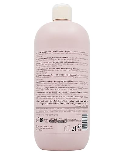 Inebrya Ice Cream Dry-T Shampoo - Nourishing Shampoo for Dry, Frizzy, and Treated Hair with Silk and Wheat Proteins (33.8 oz.)