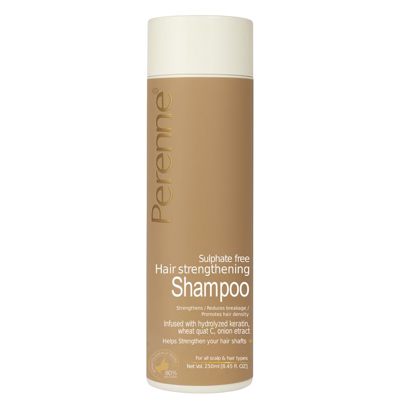 Perenne SulphateFree Hair Strengthening Shampoo With, Redensyl, And Onion Extract (250 Ml)  Helps To Reduce Hair Fall, Promote