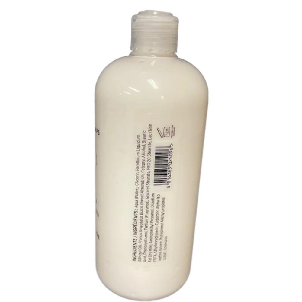 Scottish Fine Soaps Au Lait Hand Lotion, Cream White, 17.5 Fl Oz Pump, Moisturizing Formula