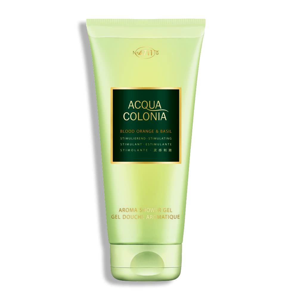 4711 Acqua Colonia Aroma Shower Gel, Blood Orange And Basil, 68 Ounce