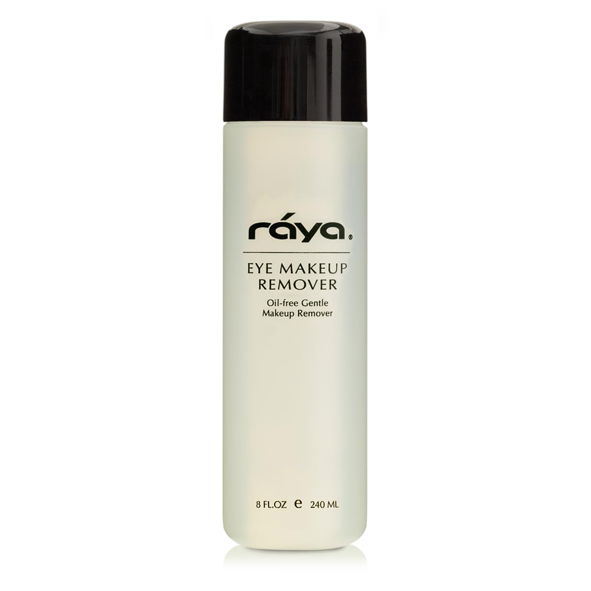 Raya Eye Make-Up Remover 8 Oz (105) | Oil-Free, Make-Up Removing Cleansing Fluid | Gently Removes Non-Water-Proof Mascara | Grea