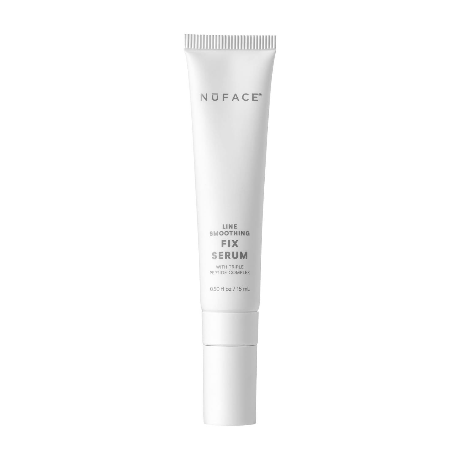 NuFACE FIX Serum - Line Smoothing Conductive Serum for Microcurrent with Triple Peptide, Hyaluronic Acid & IonPlex to Hydrate, B