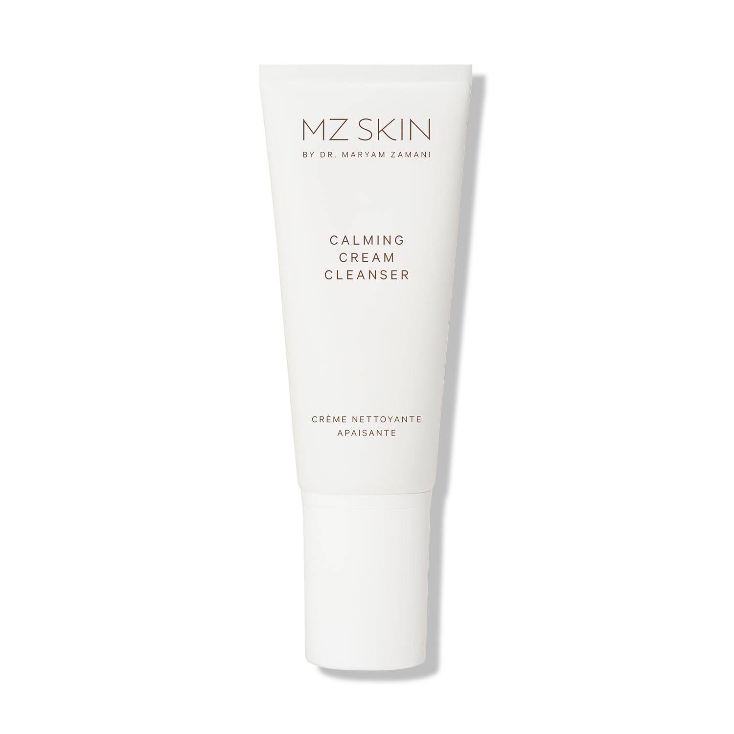 MZ SKIN Calming Cream Cleanser | Gentle Face Wash Restores Skin Barrier & Calms Redness with Prebiotic Complex & Vitamin E | for