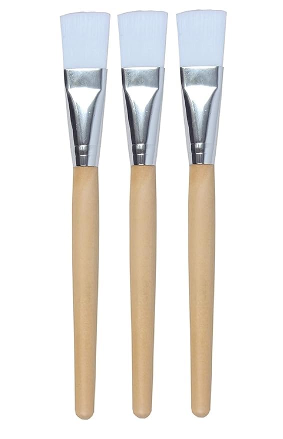 Tifurko Face Mask Brush With Soft Bristle, Face Mask And Bleach Apply Brush For Women Suitable For All Skin Type. Multicolor (Pa
