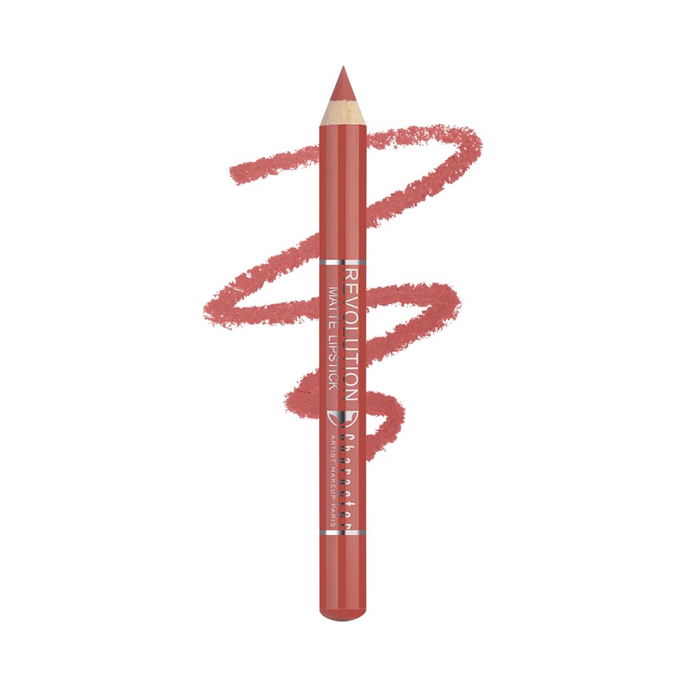 Character Revolution Matte Lipstick  LongWear, FadeProof Formula | Smooth Glide For Bold, Defined Lips | AllDay Comfort & In