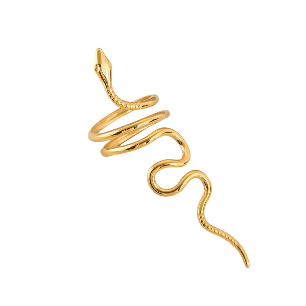 Palmonas Golden Serpent Ring | |Gifts For Girlfriend |Gift For Women & Girls