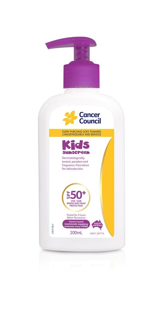 CANCER COUNCIL SPF50+ Kids Sunscreen Pump 200mL