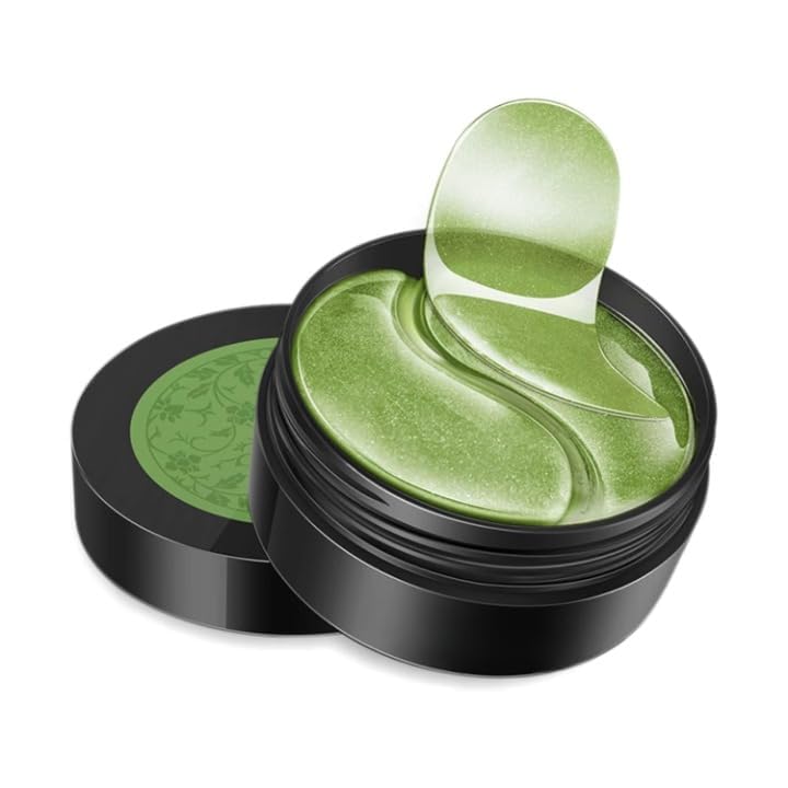 Lukviz Hydra AntiWrinkle Under Eye Patches With Aloe Vera  60Pcs | AntiAging Eye Mask For Dark Circles, Puffiness, Fine Lines