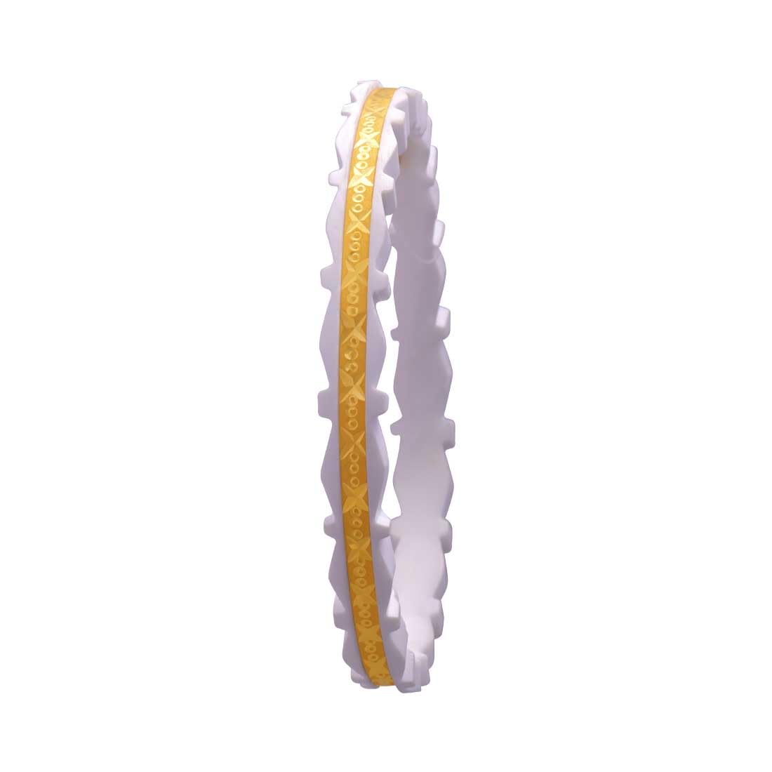 P.C. Chandra Jewellers 22KT (916) Yellow Gold Bangle For Women  2.01 Gram
