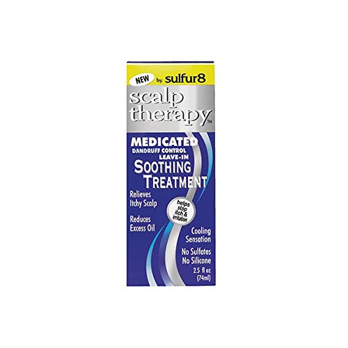 Sulfur 8 Medicated Dandruff Control Leave-In Soothing Treatment 2.5 Oz