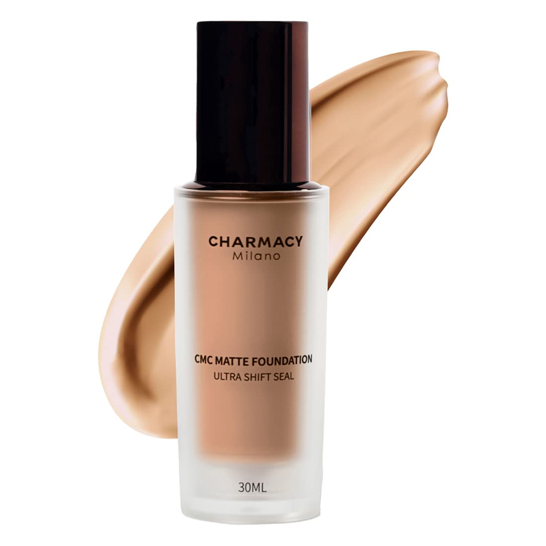 Charmacy Milano Matte Foundation 06 - 30 Ml, With Spf 25 Sun Protection, Perfect Canvas For Your Make-Up Buildable Coverage, Ins