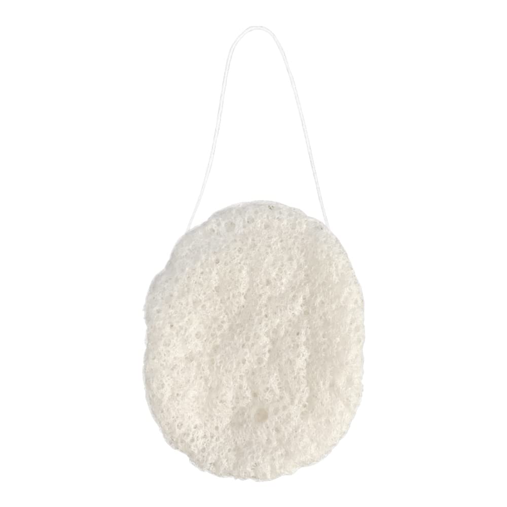 Wildpier Beauty Konjac Sponge, Natural Luxury Facial Exfoliator, Face Scrubber, Makeup Remover, Plant Based Gentle Cleansing for