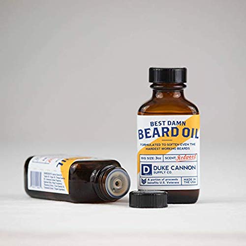 Duke Cannon Supply Co. Beard Bundle: Best Beard Oil, 3Oz + Beard Balm, 1.6Oz / Made With Natural And Organic Ingredients