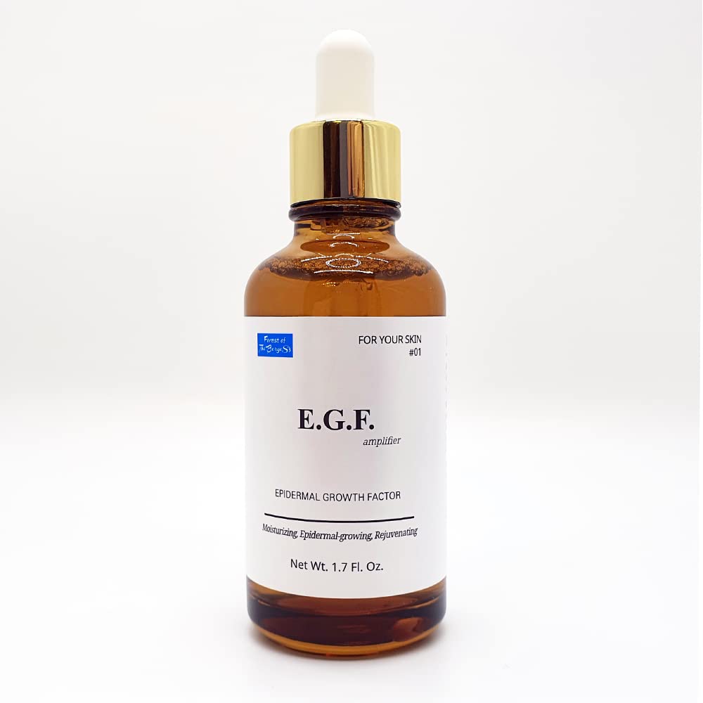 Egf Serum Epidermal Growth Factor 1.7 Fl. Oz. / 50Ml / Face Serum Cosmetic Ingredients For Skin Serum Korean Egf Growth Factor E