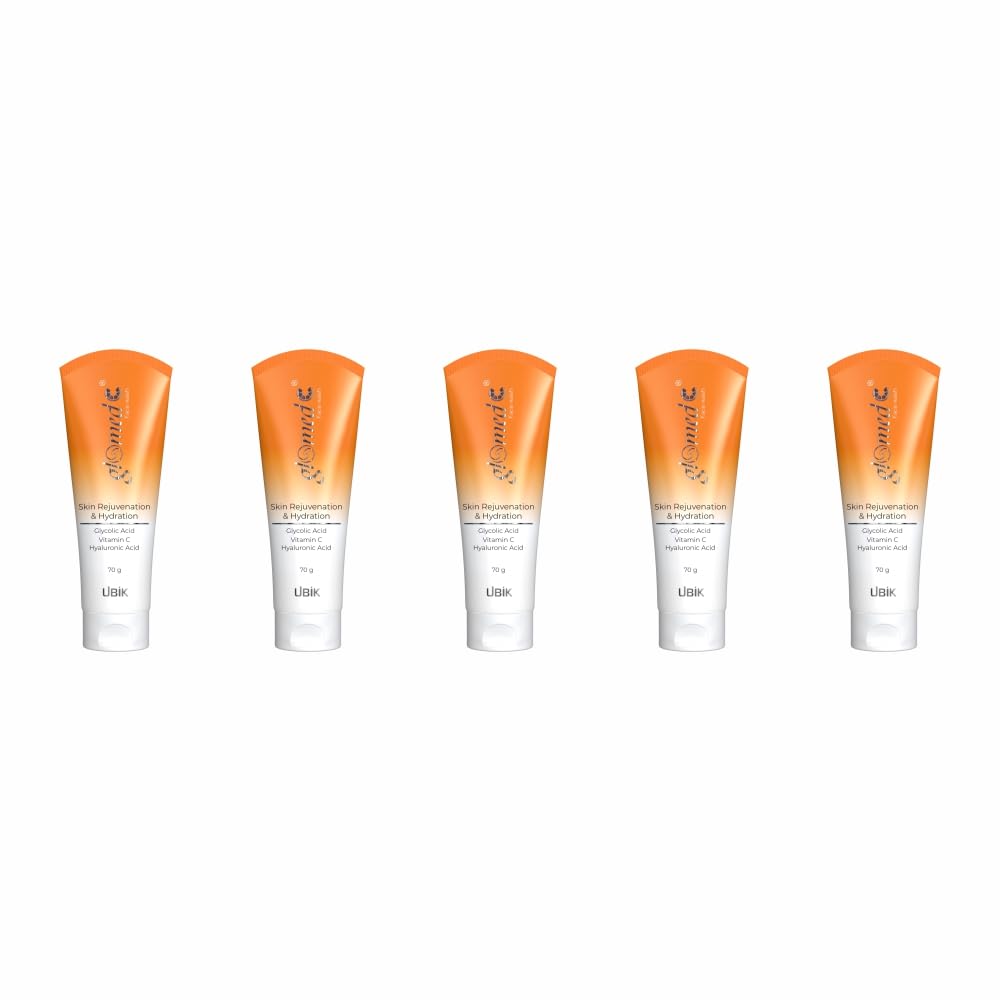 Ethiglo Glomed C Skin Lightening Face Wash (70Ml)  Pack Of 5