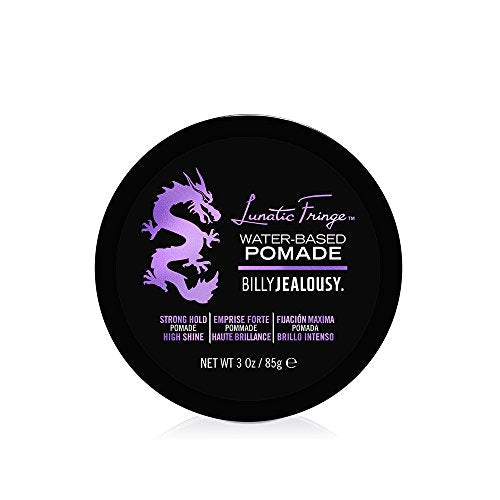 Billy Jealousy Lunatic Fringe Water-Based Pomade, 3 Oz