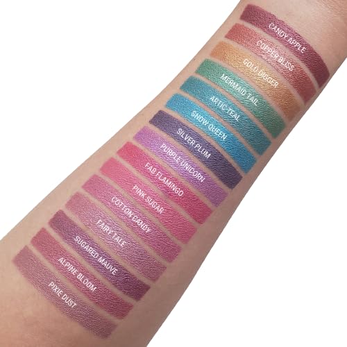 Aromi Copper Metallic Liquid Lipstick | Bronze Lip Color With Shimmery Finish, Long-Lasting, Waterproof, Vegan, Cruelty-Free, Ha