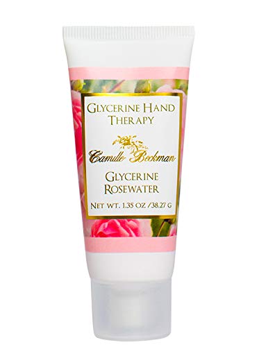 Camille Beckman Glycerine Hand Therapy Cream, Glycerine Rosewater, 1.35 Ounce