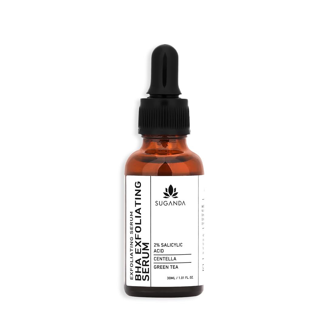Suganda 2% Salicylic Acid Serum | Bha Exfoliant For Acne & Open Pores | Centella & Olive Leaf Extract | Reduces Blackheads, Cont