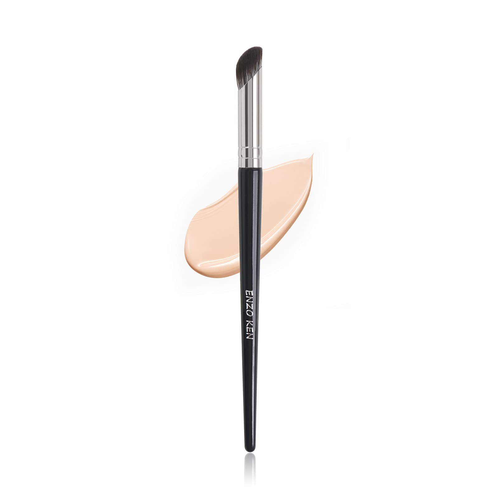 Enzo Ken Small Nose Contour Brush, Angled Concealer Brush Under Eye, Concealer Brush, Angle Concealer Brush, Small Concealer Bru