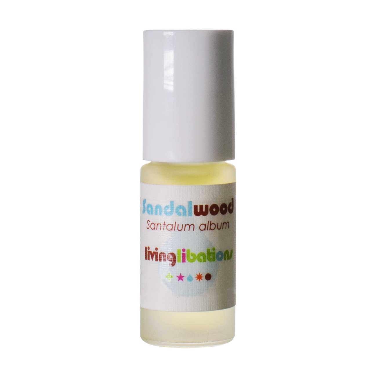 Living Libations - Organic Poetic Pits Roll-On Deodorant | Natural, Wildcrafted, Vegan Clean Beauty (Sandalwood)