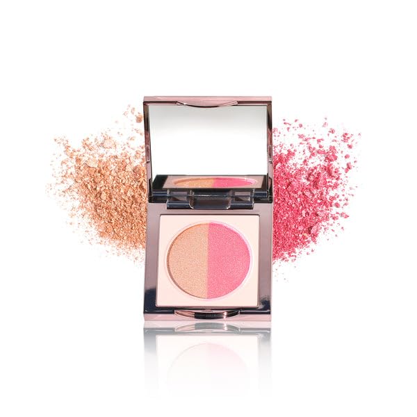 Girlactik Blush Cheek & Glow - Florence Duo (Matte mauvy pink duo) Net wt. 2 g. / 0.07 oz.