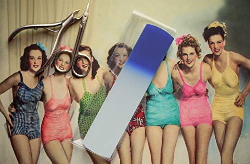 Foot Scrubber - Handmade Glass Foot File - Pedicure Rasp - Genuine Czech Tempered Glass - Corn & Dead Skin Remover - Calluses -