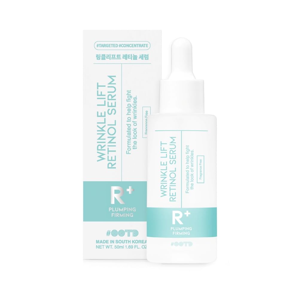 #Ootd Retinol Serum For Face Anti Aging [1.69 Fl Oz]: Korean Retinol Serum For Face, Vitamin A Serum, Face Serum For Elasticity,