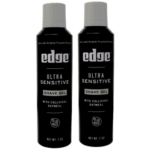 Edge Ultra Sensitive Shave gel, 7 Ounce (Pack of 2)