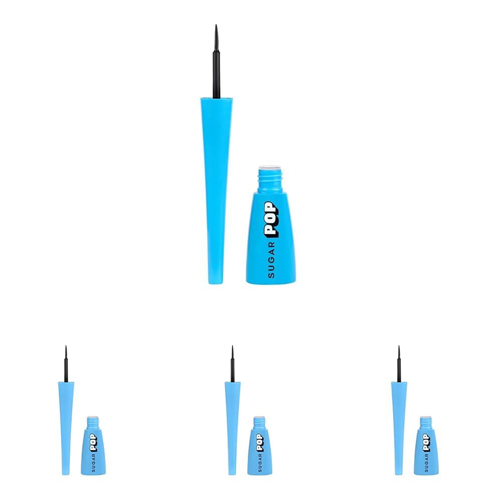 Sugar Pop Matte Finish Eyeliner Pencil, Smudge-Proof Pencil, Water-Resistant, Quick Drying | Lasts Up To 10 Hours - 01 Black (Pa