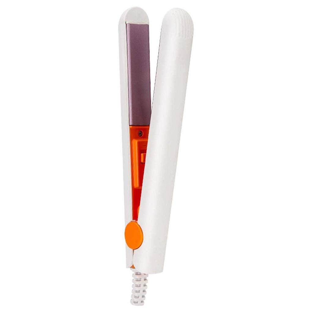 QOPCBCGN Mini Hair Straightener Artifact Dualuse Small Splint Board Electric Curling Stick
