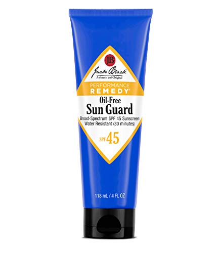 Jack Black , Oil-Free Sun Guard Spf 45 Sunscreen, 4 Fl Oz