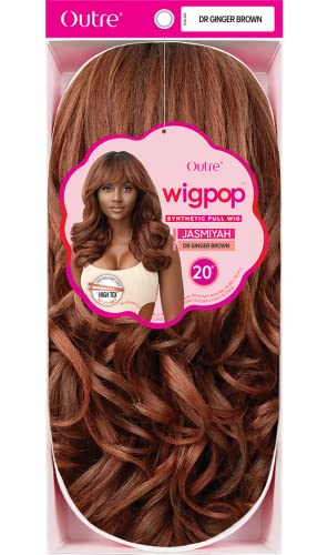 Outre Wigpop Synthetic Full Wig - Jasmiyah (Color:1 Jet Black)