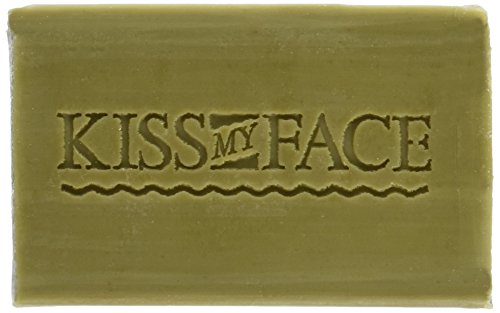 Kiss My Face Bar Soap, Pure Olive Oil, 8 OZ (6 pack)