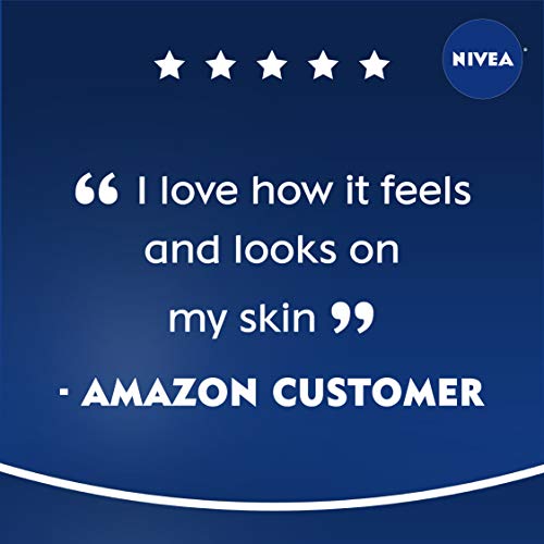 Nivea Shea Nourish Body Lotion, Dry Skin Lotion With Shea Butter, 16.9 Fl Oz Pump Bottle