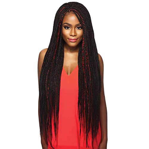 Outre Braids X-Pression Kanekaion 3X Pre Stretched Braid 42 (3-Pack, 2T1BPUR)